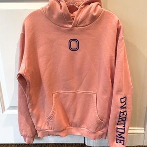 Overtime youth extra large hooded sweatshirt